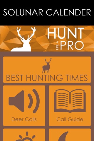 Solunar Best Hunting Times - Includes HD Deer Calls, Moon Phases, Detailed Weather & More screenshot 2