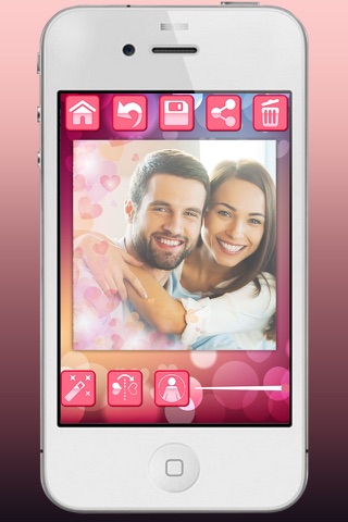 Love profile photo editor - for social networks in Valentine’s Day screenshot 3