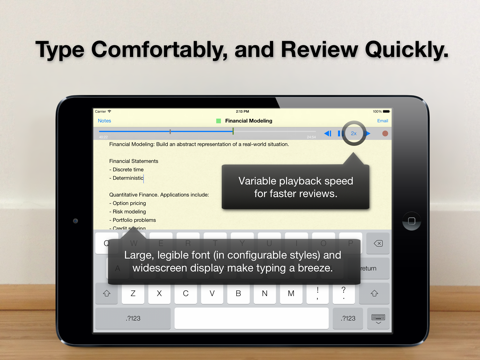 Audio Notebook: Sound Recorder - náhled