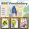 ABC Alphabet English Vocabulary For kids & English vocabulary for toddler, Learn English alphabet Children from the letters A - Z key lessons of starting to learn English