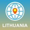 Lithuania Map - Offline Map, POI, GPS, Directions