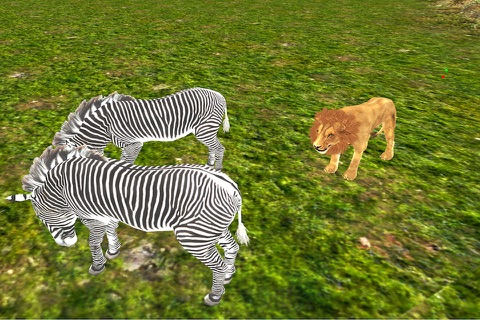 Angry Lion 3D Simulator - Wild Lions Jungle Attack Survival Game screenshot 2