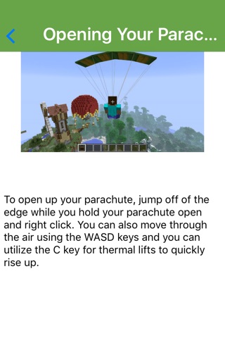 Parachutes For Minecraft Edition PC screenshot 3