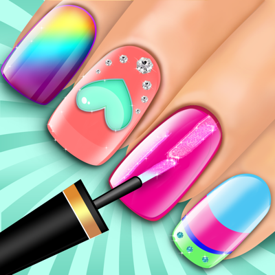 Nail Makeover Girls Game: Virtual beauty salon - Nail polish decoration game