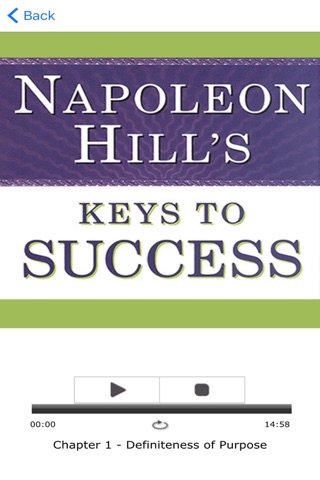 Napoleon Hill's Keys to Success Meditation Audios: The 17 Principles of Personal Achievement From Mind Cures. screenshot 4