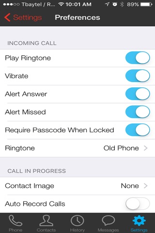 Tbaytel Unifi for iPhone screenshot 4