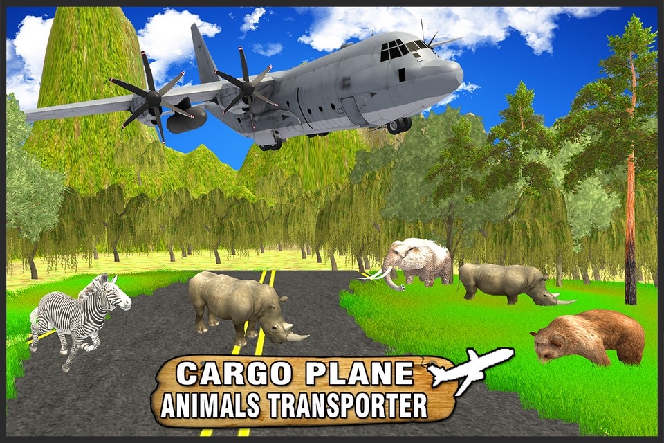 Cargo Plane Animal Transport screenshot 4