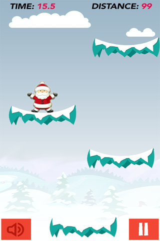 Santa Jump: Adventure Platform Jumping Game screenshot 2