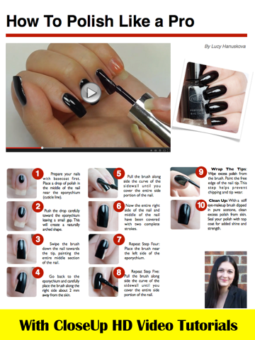 Скриншот из NAILS HQ Magazine