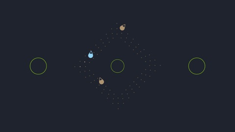 Screenshot #12 for Symmetrica: Minimalistic arcade game