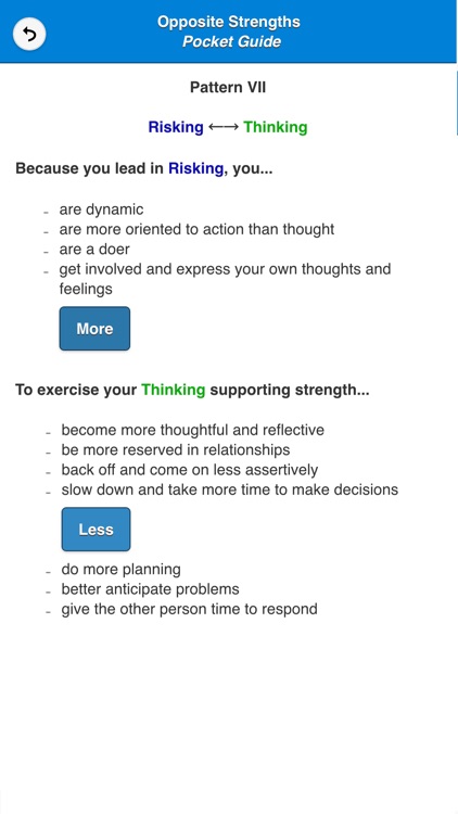 Opposite Strengths® Pocket Guide