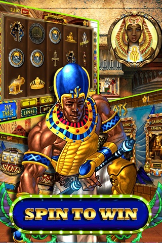 A Treasures of Egypt Way Slot Gambling Casino Jackpot Party Pokies Machine screenshot 2