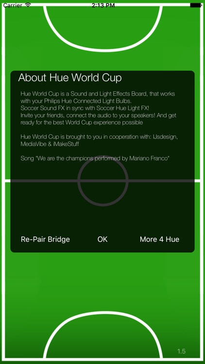 Hue World Cup for Philips hue