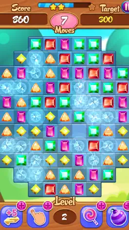 Game screenshot Diamond Crystal Crush Match 3 Gem HD mod apk