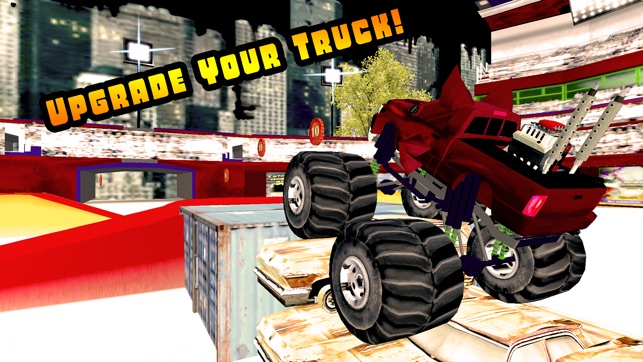 3D Monster Truck Smash Parking - Nitro Car Crush Arena Simul(圖4)-速報App