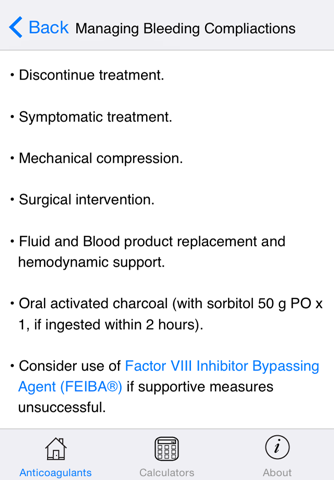 Antithrombotic Guide screenshot 3