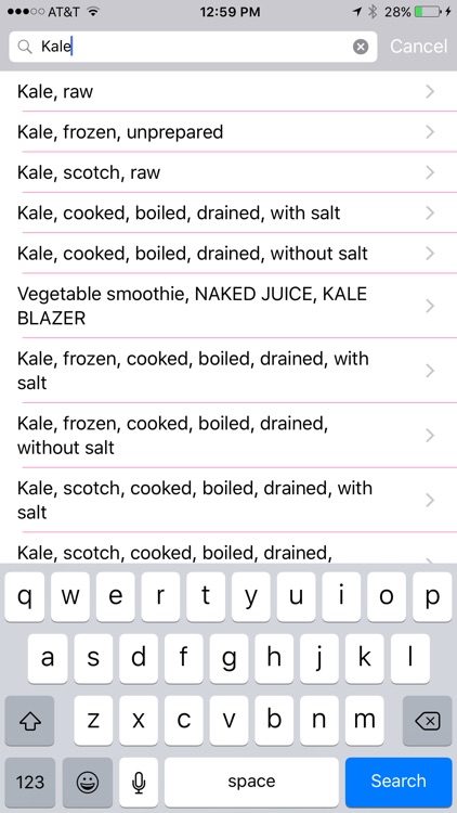 MyCal II Calorie and Nutrition Tracker screenshot-4