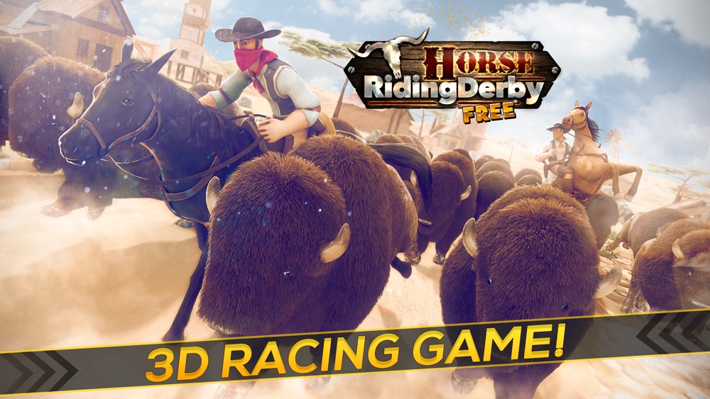 Horse Riding Derby Free | Wild Horses Games For Girls