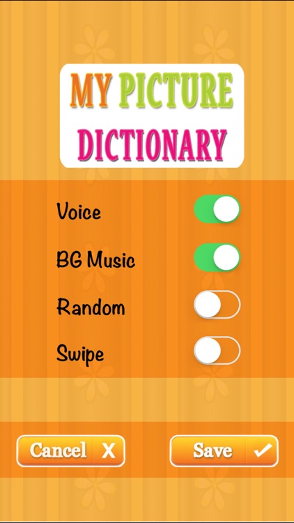 Kids Picture Dictionary : A to Z educational app for children to learn first words and make sentences with fun record tool! screenshot-3