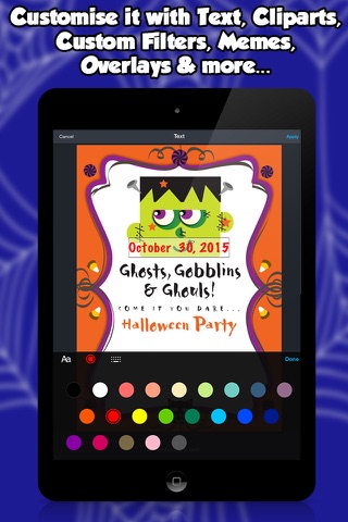 Halloween Invitations For kids screenshot 3