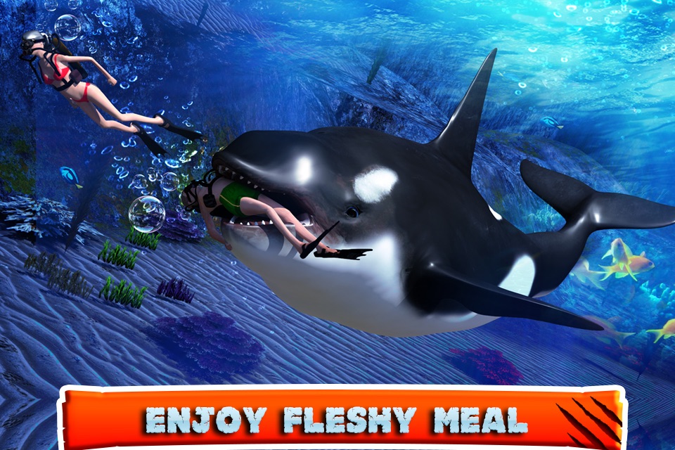 Killer Whale Beach Attack 3D screenshot 4