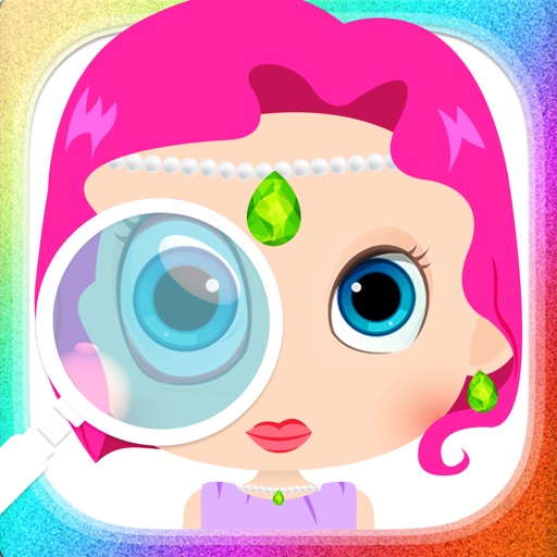 Eye Doctor Kids Game for Shimmer and Shine Version