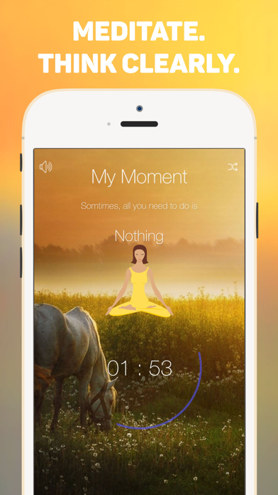 How to cancel & delete Yoga Moment : Relaxing Sounds HD - White Noise,Oriental Meditation & mindfulness Positive thinking from iphone & ipad 3