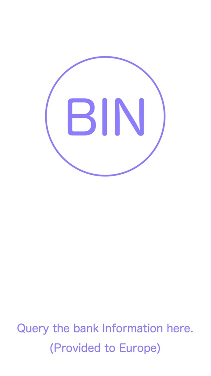 BIN Database for Europe