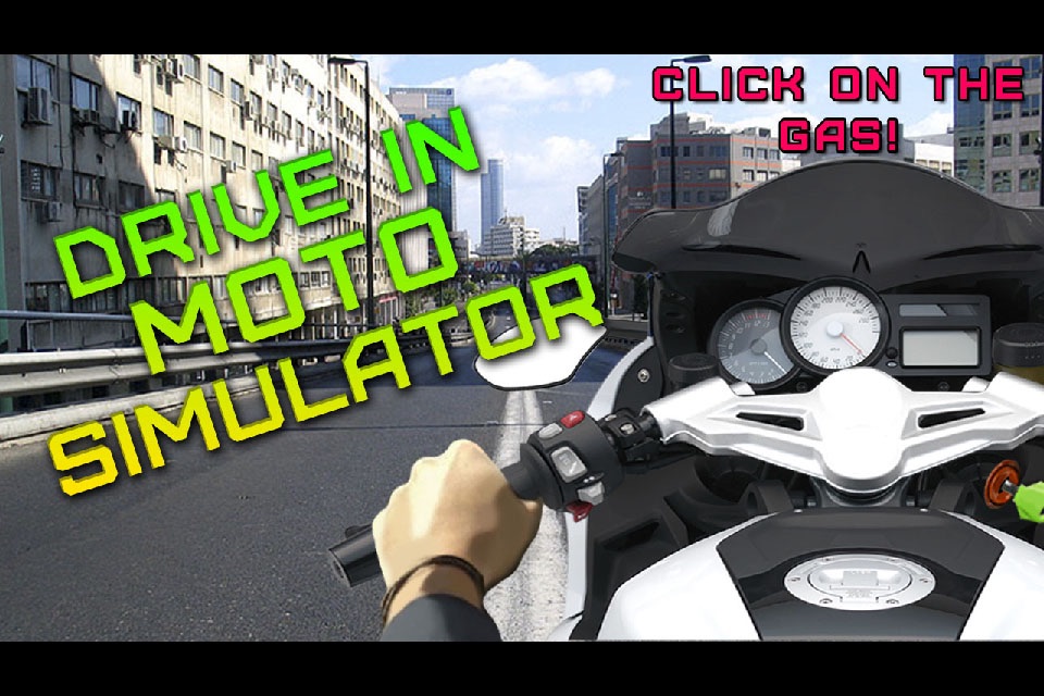Drive In Moto Simulator screenshot 3