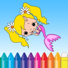 Activities of Sea Animals & Mermaid Coloring Book - Drawing Painting Kids