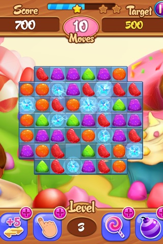 Sweetest Candy Match 3 Delicious - Lollipop Sugar Quest screenshot 2