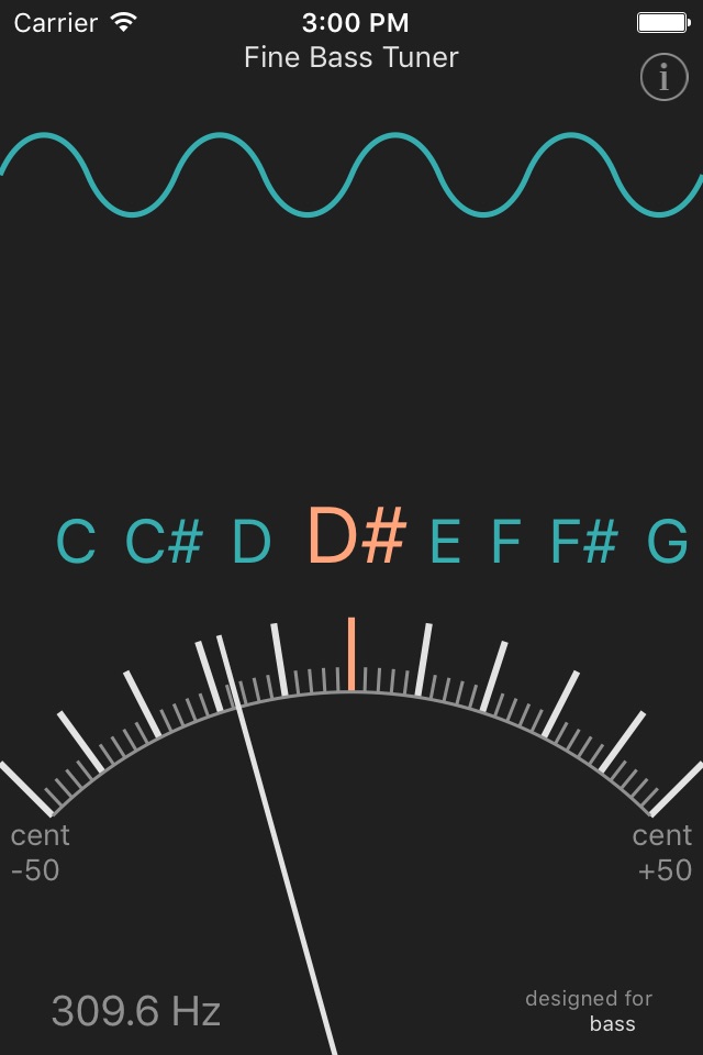 Fine Bass Tuner screenshot 2