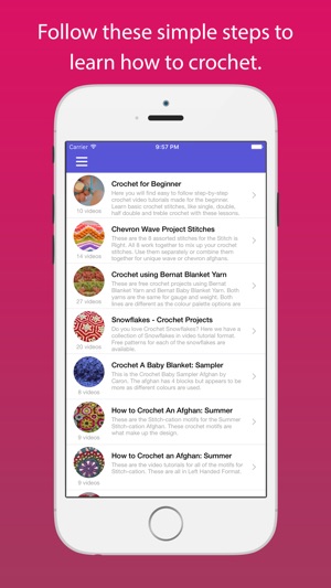 How to Crochet: Guide & Learn to Crochet For Beginner Step b(圖1)-速報App
