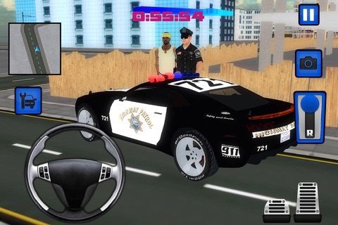 Russian Real Police Driver Crime City Simulator screenshot 3