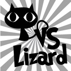 Cat VS Lizard - Entertain your cat
