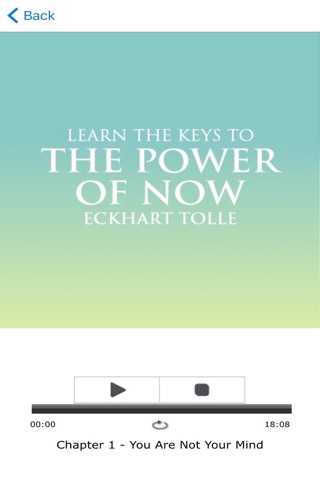 Power of Now Meditations based on Eckhart Tolle screenshot 4