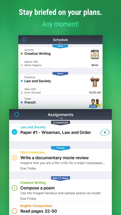 iStudiez LITE - Homework, Schedule, Grades screenshot-0