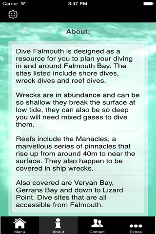 Dive Falmouth screenshot 2