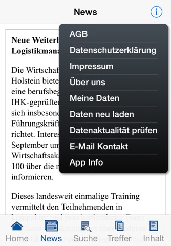 Wirtschaftsakademie SH screenshot 3