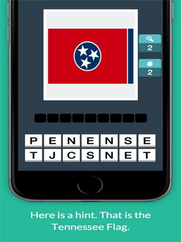 Clique para Instalar o App: "Trivia - USA State Flags"