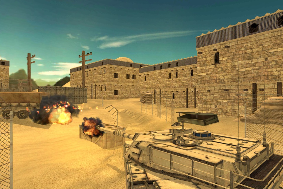 3D Bunker Warfare -  Military Turret Defense Shooter Games FREE screenshot 3