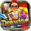 Drawing Desk Subway Surfers : Draw and Paint  Coloring Books Edition Free