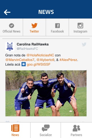 Carolina RailHawks FC screenshot 3