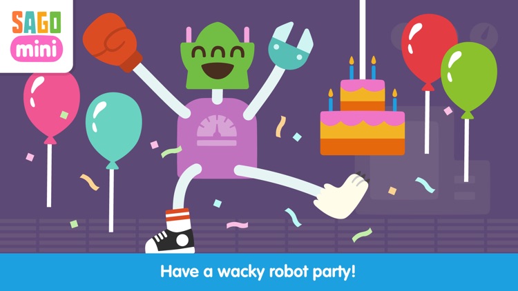 Sago Mini Robot Party screenshot-0