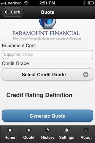 Paramount Financial - PMTQuote screenshot 3