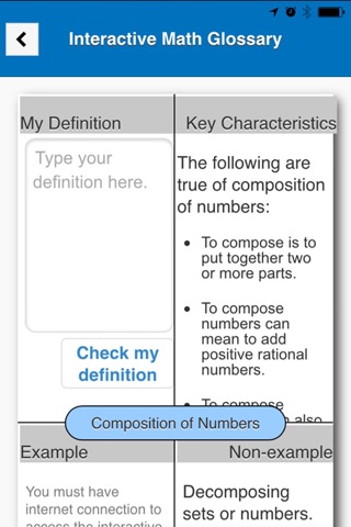 Interactive Math Glossary screenshot 4