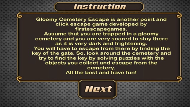 Gloomy Cemetery Escape