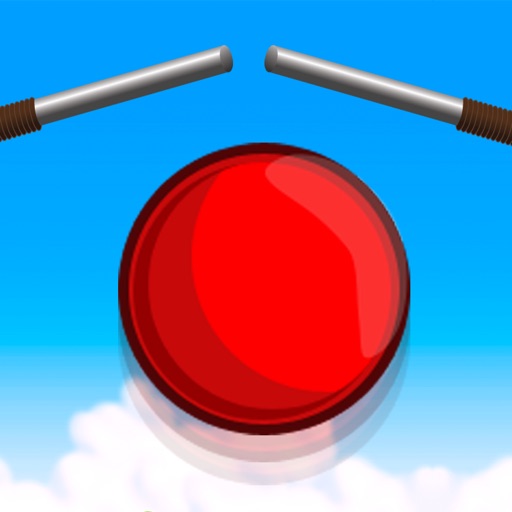 Rolling Red Ball Rush Up Sky iOS App