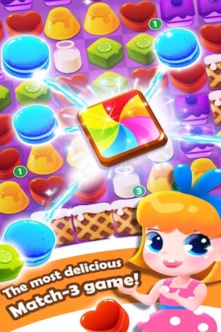 Cookie Crush Pop Legend-Mash and Cookie Crush edition and  Match 3 candy or cookie game for family screenshot 2