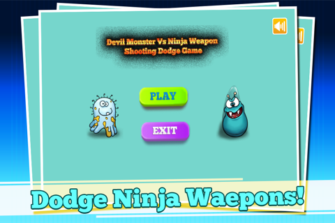 Devil Monster Vs Ninja Weapon Shooting Dodge Game screenshot 2